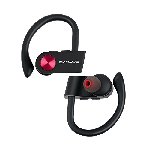 Bluetooth 4.2 Headphones Earphones For Sports Gym Running with Mic For All 