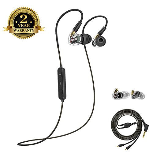 dual driver earphones bluetooth