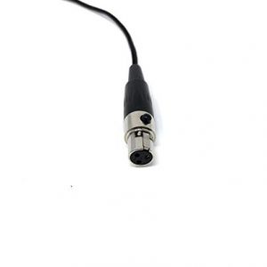 Black Double Earhook Headset Microphone for VocoPro Wireless 