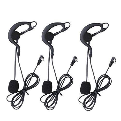 Referee Headset Earphone 3pcs Professional V6 V4 FBIM Full Duplex Two