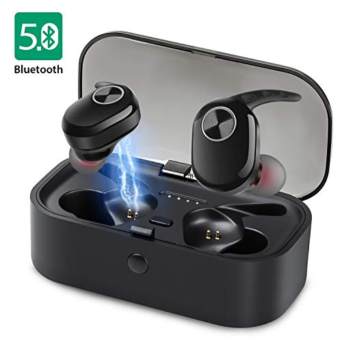 Bluetooth 5.0 in-Ear Earbuds with Wireless Bluetooth Headphone 30H Playtime Wireless Earbuds,IPX5 Waterproof Bluetooth Earbuds Stereo Earphone for iPhone/Android 