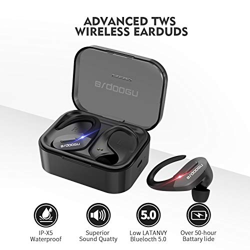 brdoogu bluetooth 5.0 wireless earbuds