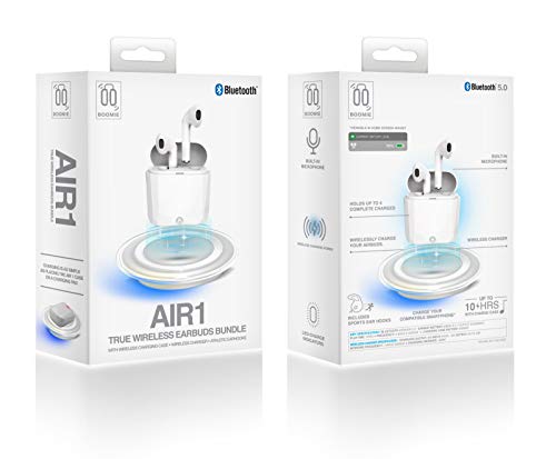 air1 true wireless charging earbuds with wireless charging pad